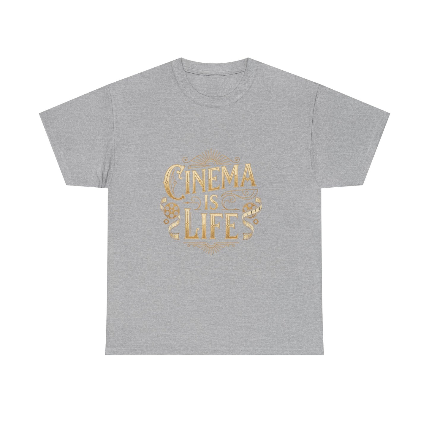 Cinema Is Life T-Shirt — Vintage Film Lover Tee