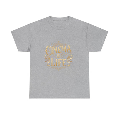 Cinema Is Life T-Shirt — Vintage Film Lover Tee