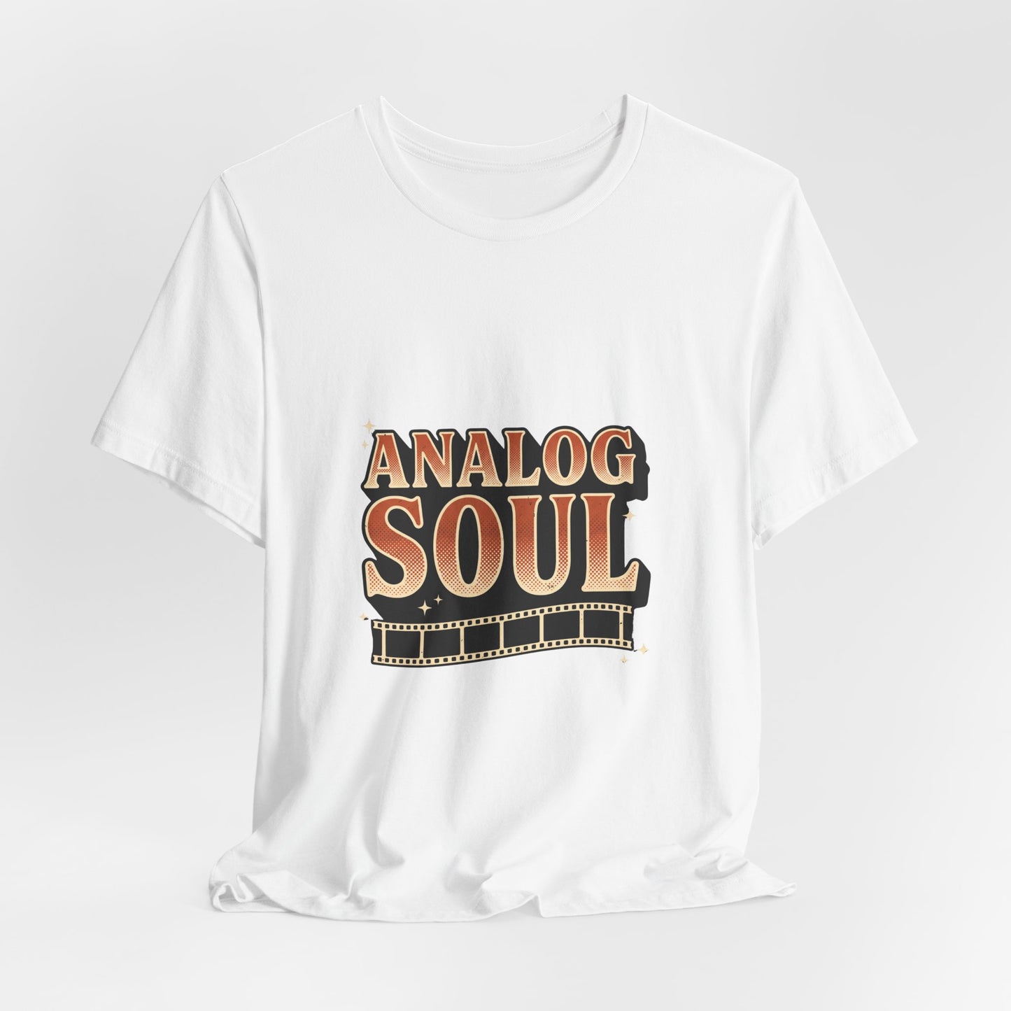 Analog Soul T-Shirt — Vintage Film Stripe Tee