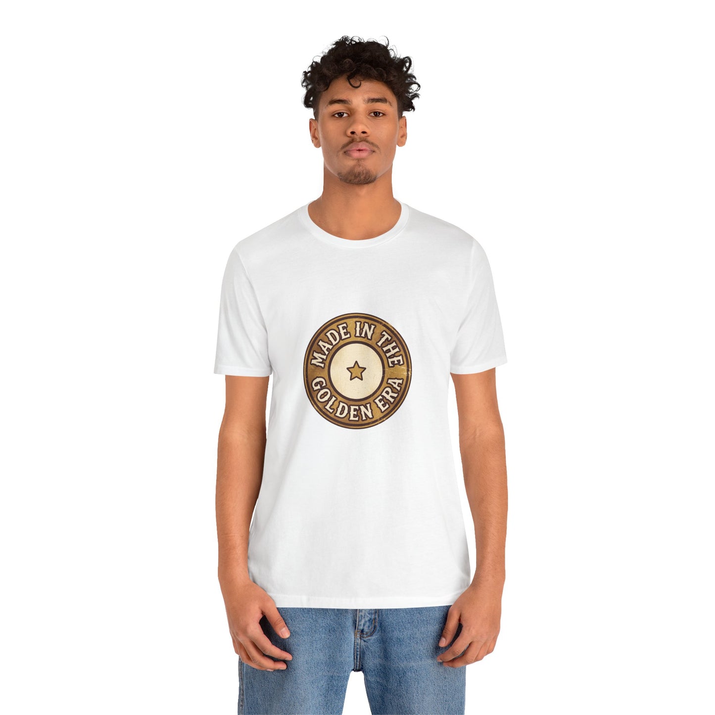 Made in the Golden Era T-Shirt — Vintage Hollywood Retro Badge Tee