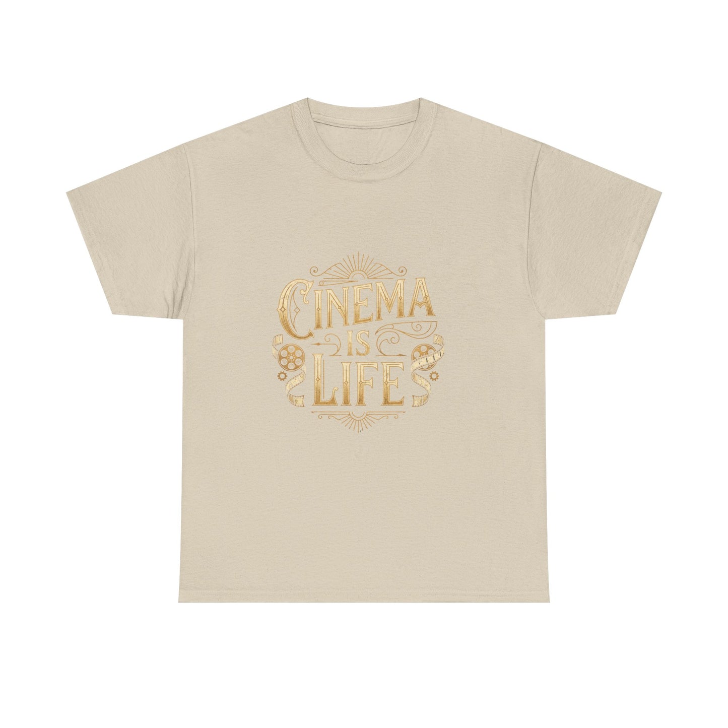 Cinema Is Life T-Shirt — Vintage Film Lover Tee