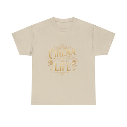 Cinema Is Life T-Shirt — Vintage Film Lover Tee