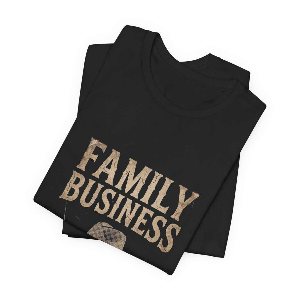 Family Business T‑Shirt — Vintage Fedora Graphic Tee